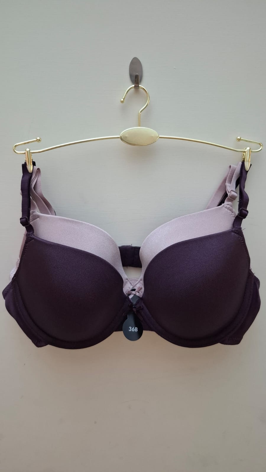 Pack of 2 - Plain Push-Up Demi Bra
