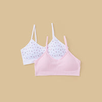 Pack of 2 - Ribbed Padded Trainer Bra