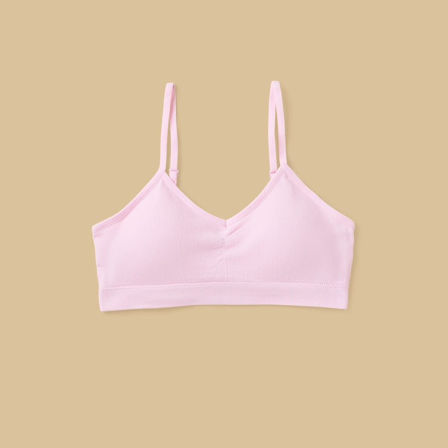 Pack of 2 - Ribbed Padded Trainer Bra