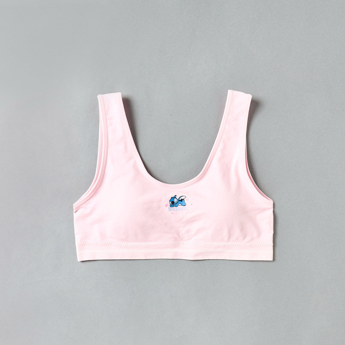 Pack of 2 - Stitch Print Padded Trainer Bra