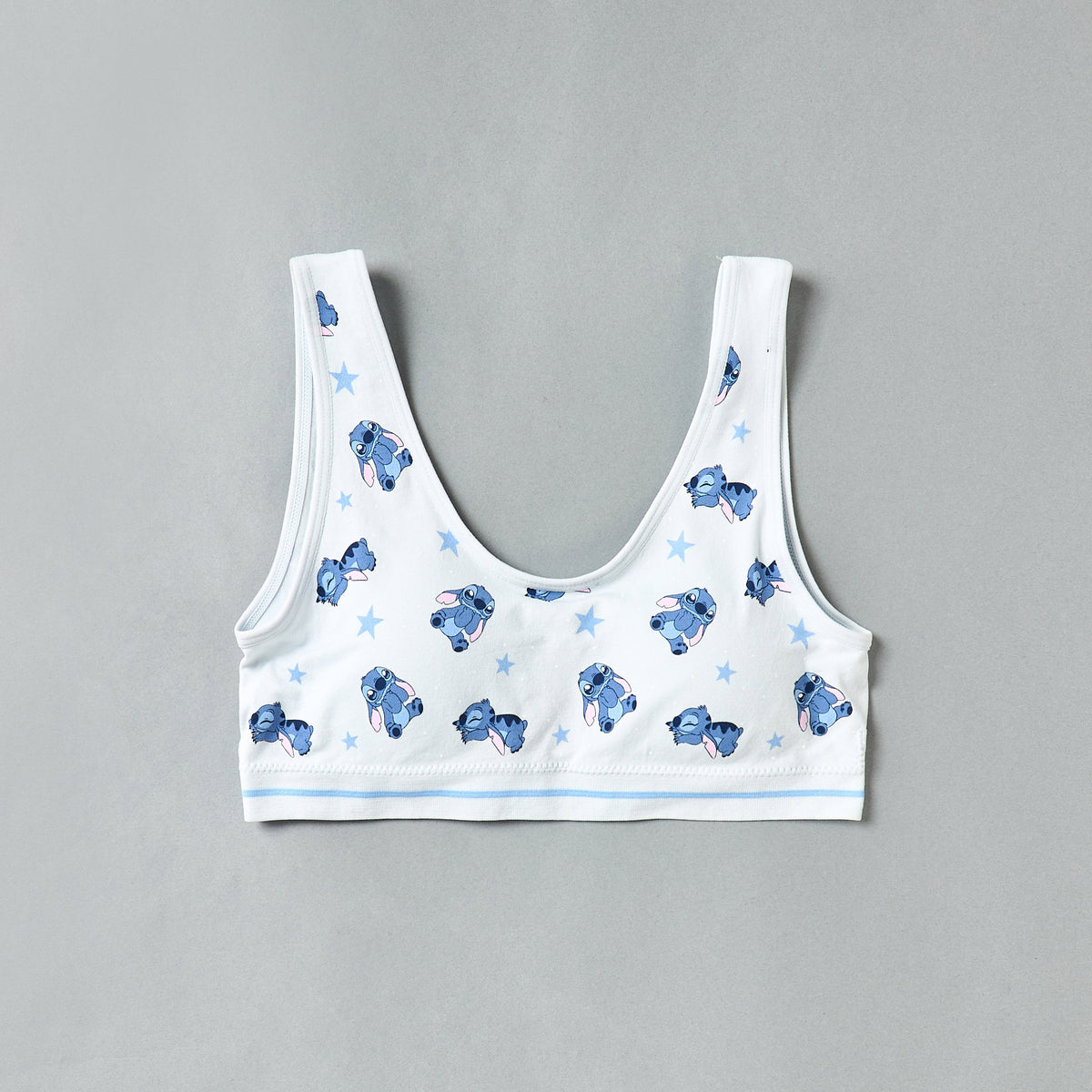 Pack of 2 - Stitch Print Padded Trainer Bra