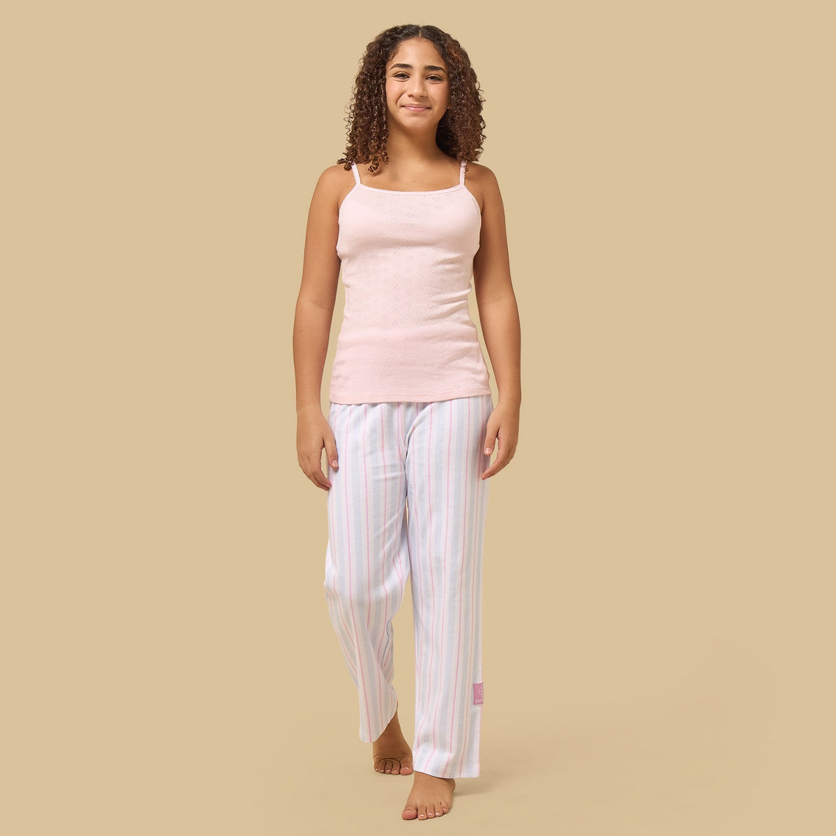 Pack of 2 - Textured Pointelle Vest