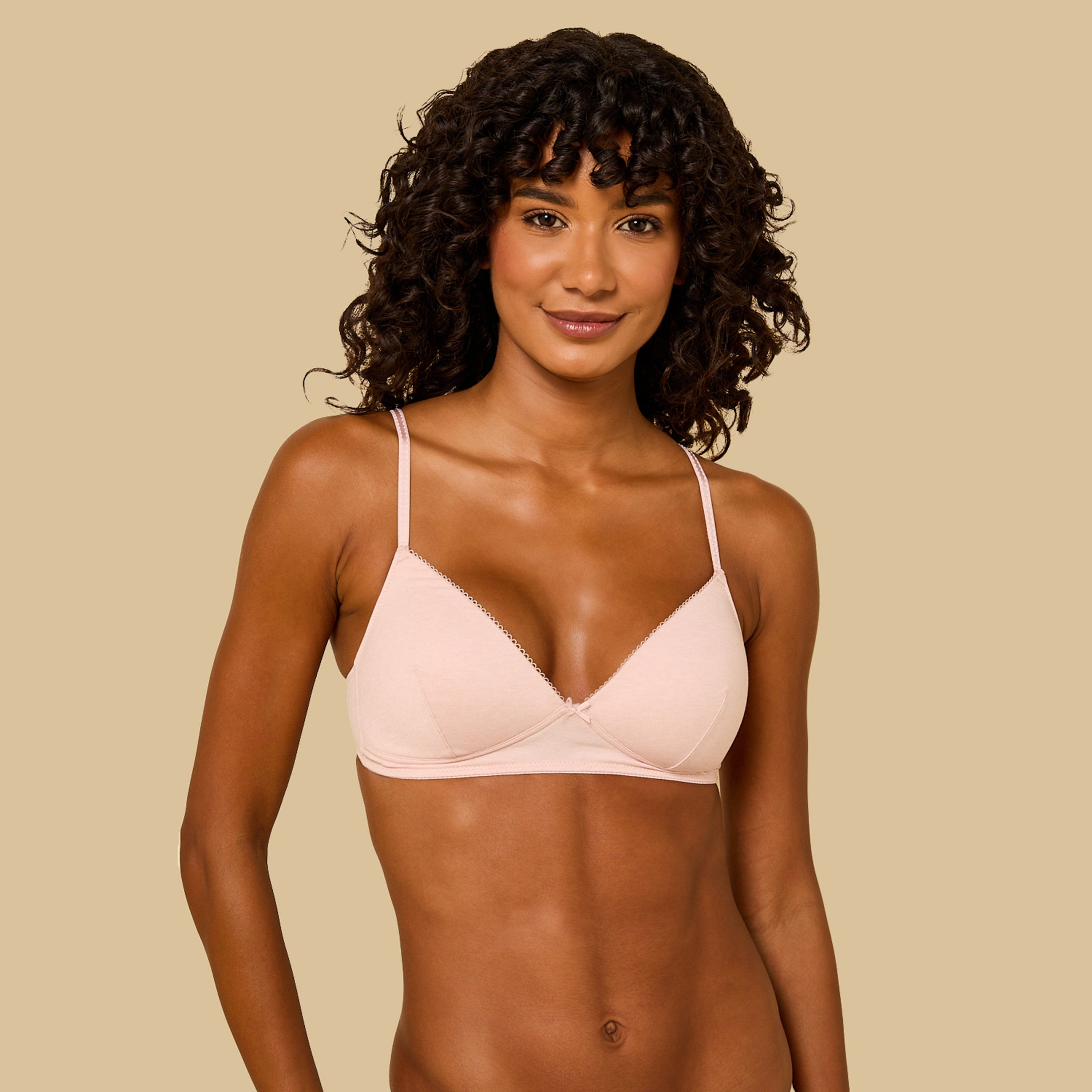 Pack of 2 - Padded A-frame Bra
