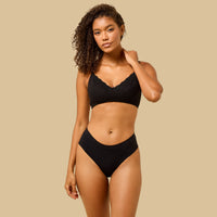 Pack of 2 - Ribbed Non-Padded Bra
