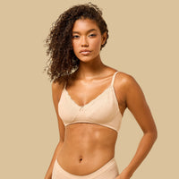 Pack of 2 - Ribbed Non-Padded Bra
