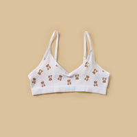 Pack of 2 - Bear Print Non-Padded Trainer Bra