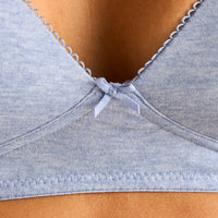 Pack of 2 - Assorted Non-Wired Padded A-frame Bra