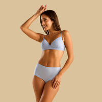 Pack of 2 - Assorted Non-Wired Padded A-frame Bra