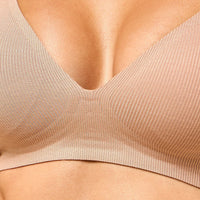 Ribbed Bonded Comfort Bra