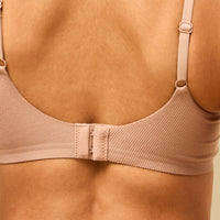 Ribbed Bonded Comfort Bra