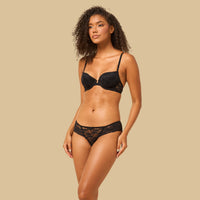 Pack of 2 - Lace Wired Demi Bra