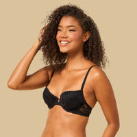 Pack of 2 - Lace Wired Demi Bra