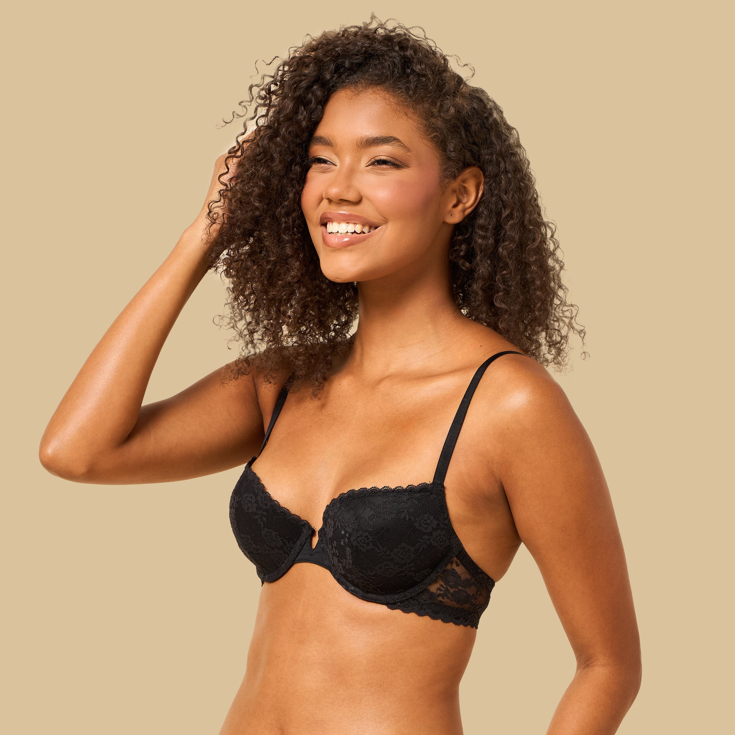 Pack of 2 - Lace Wired Demi Bra