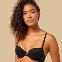 Pack of 2 - Lace Wired Demi Bra
