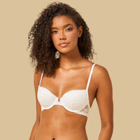 Pack of 2 - Lace Wired Demi Bra