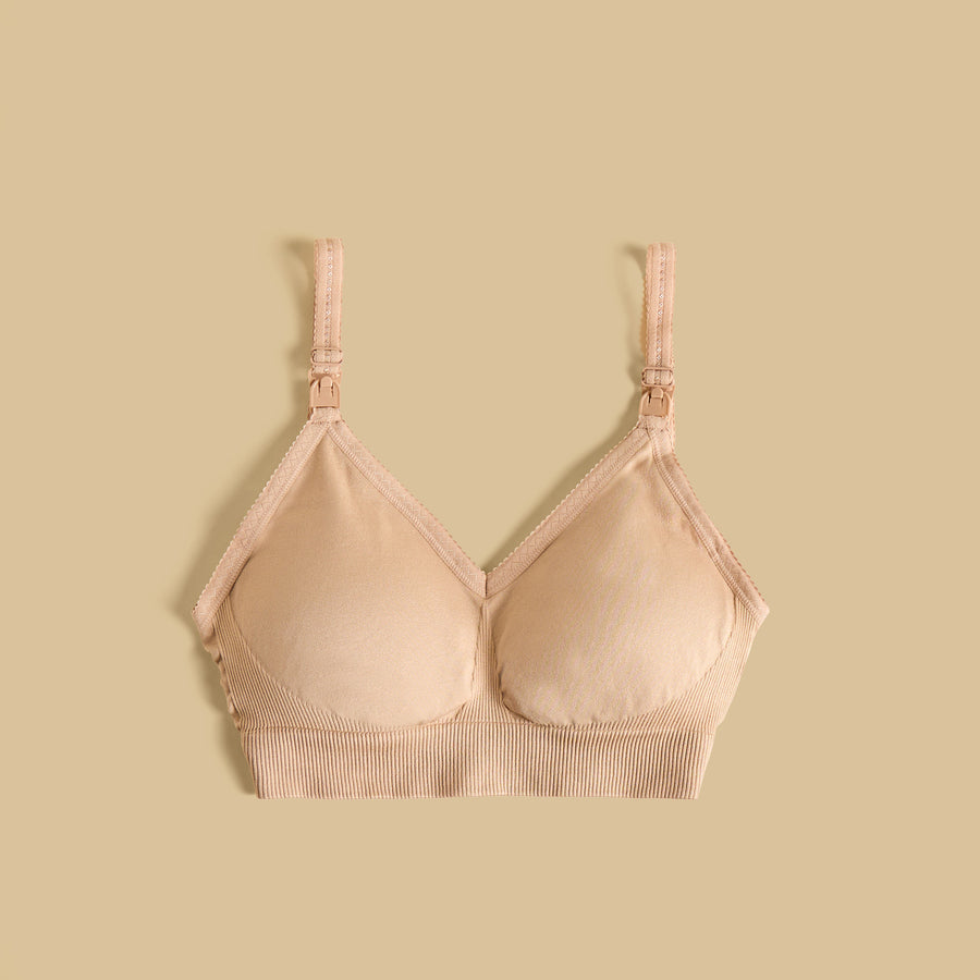 Seamless Padded Non-Wired Maternity Bra