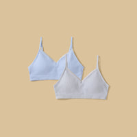 Pack of 2 - Seamless Padded Trainer Bra