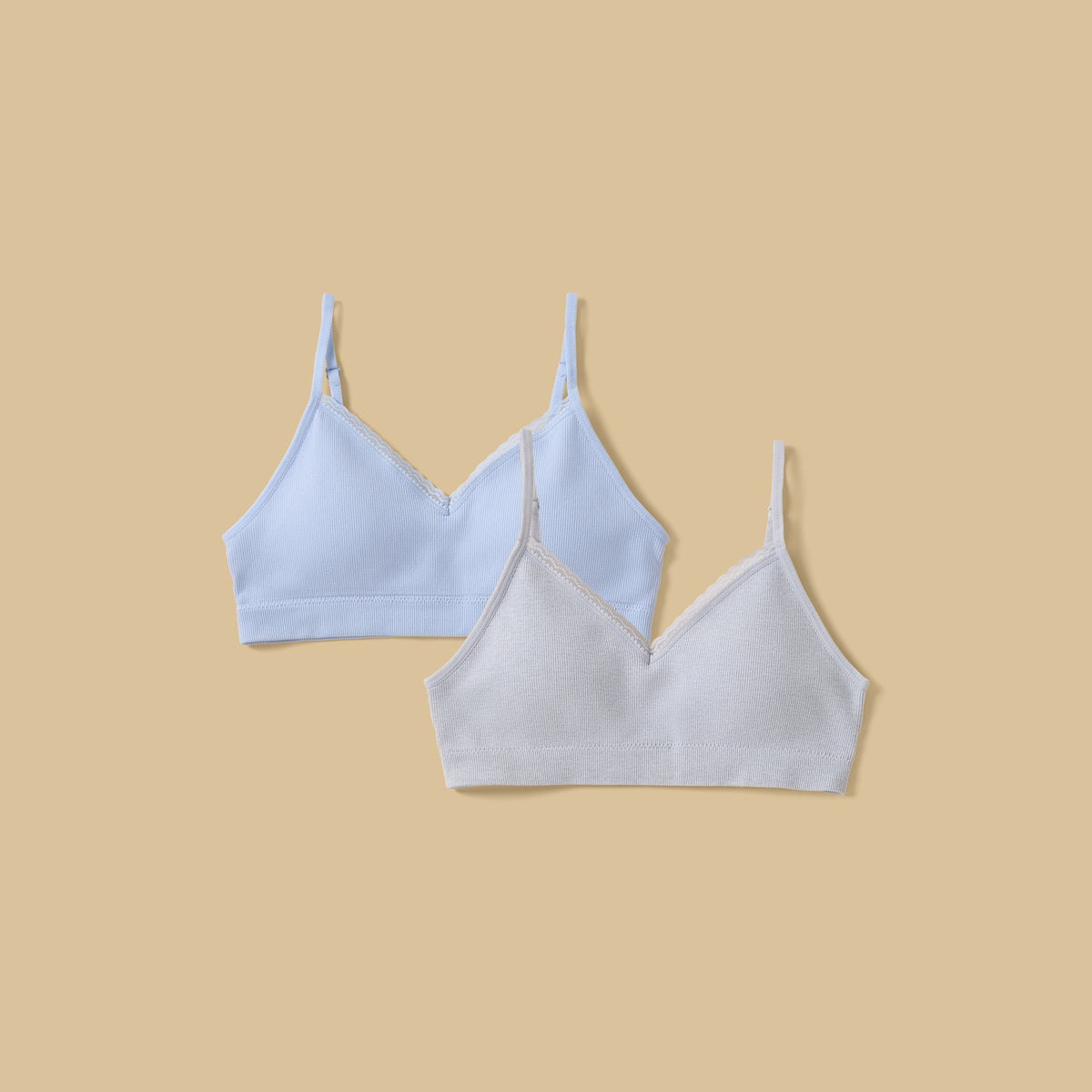 Pack of 2 - Seamless Padded Trainer Bra