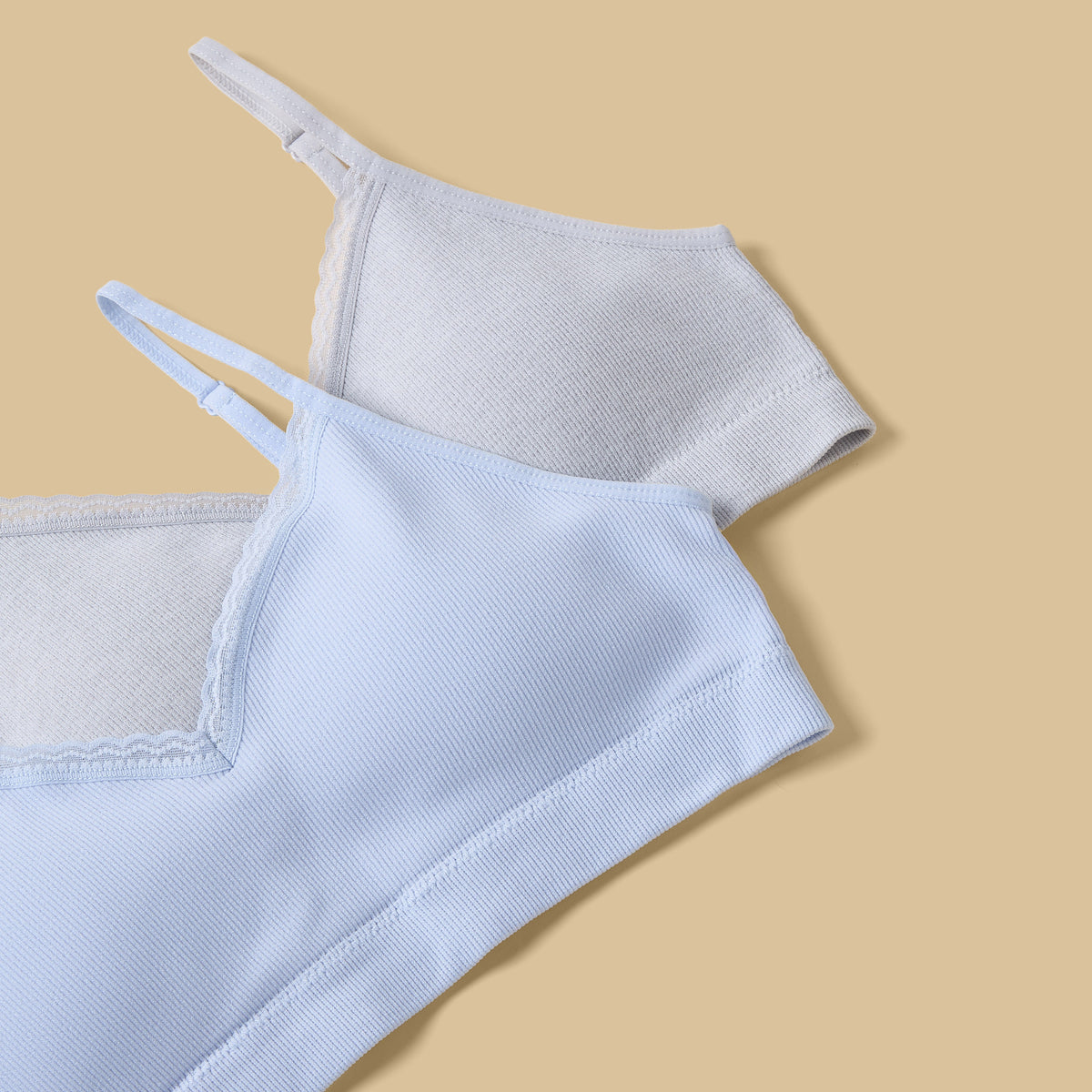 Pack of 2 - Seamless Padded Trainer Bra