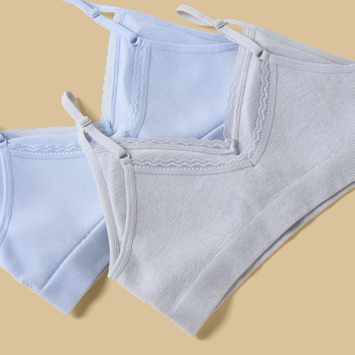 Pack of 2 - Seamless Padded Trainer Bra