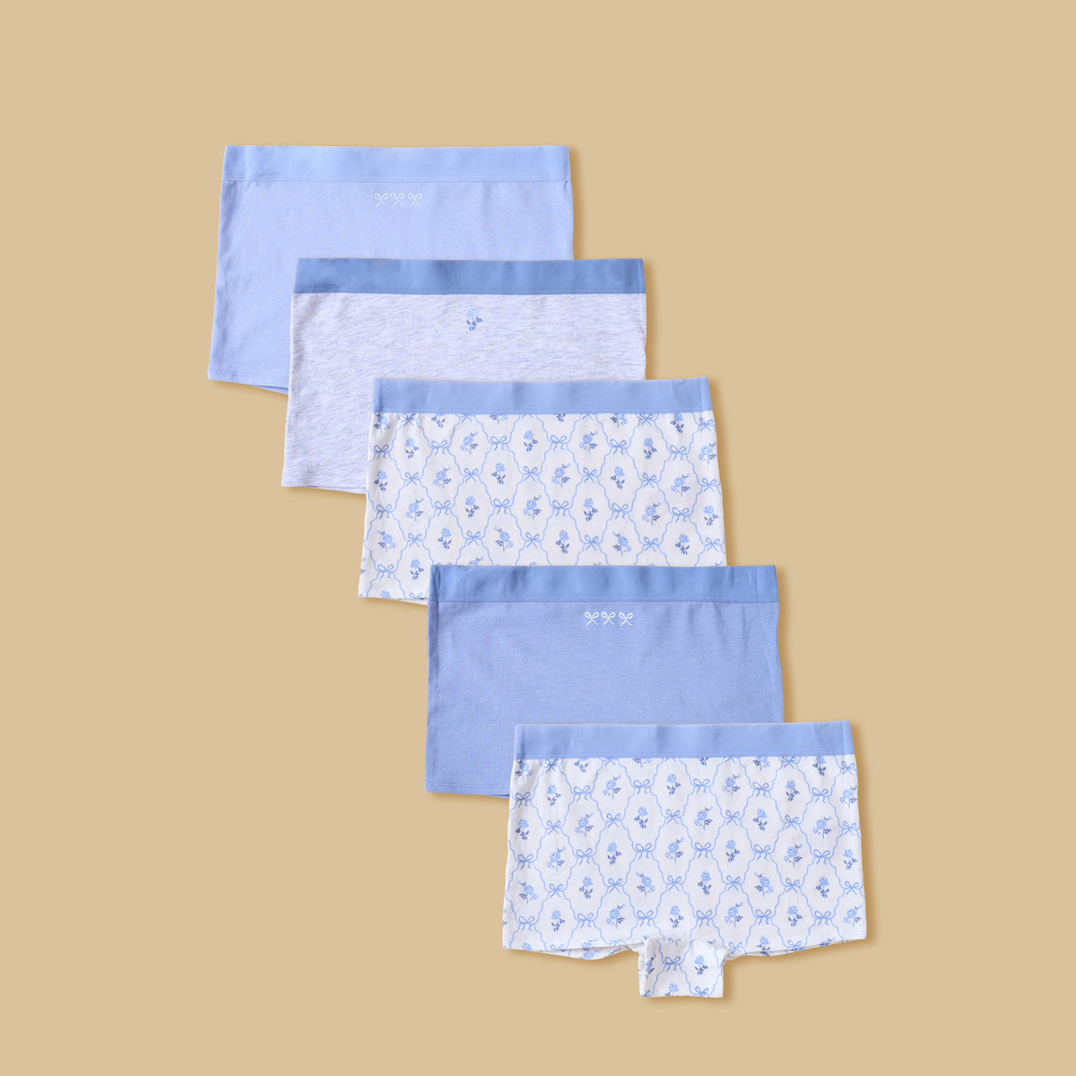 Pack of 5 - Assorted Print Briefs