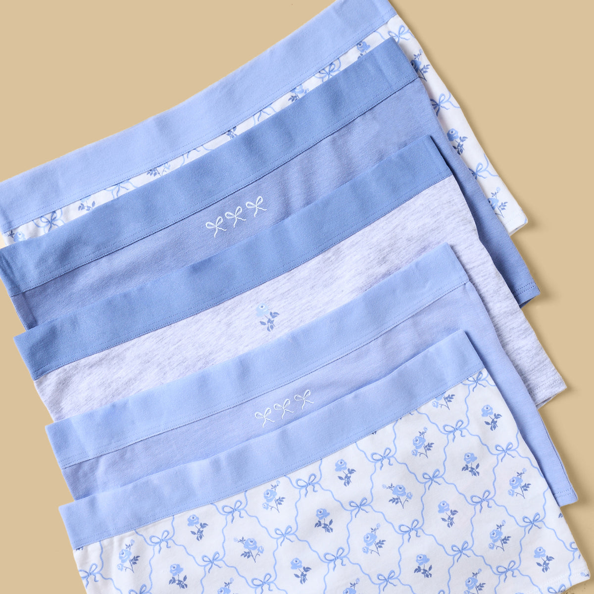 Pack of 5 - Assorted Print Briefs