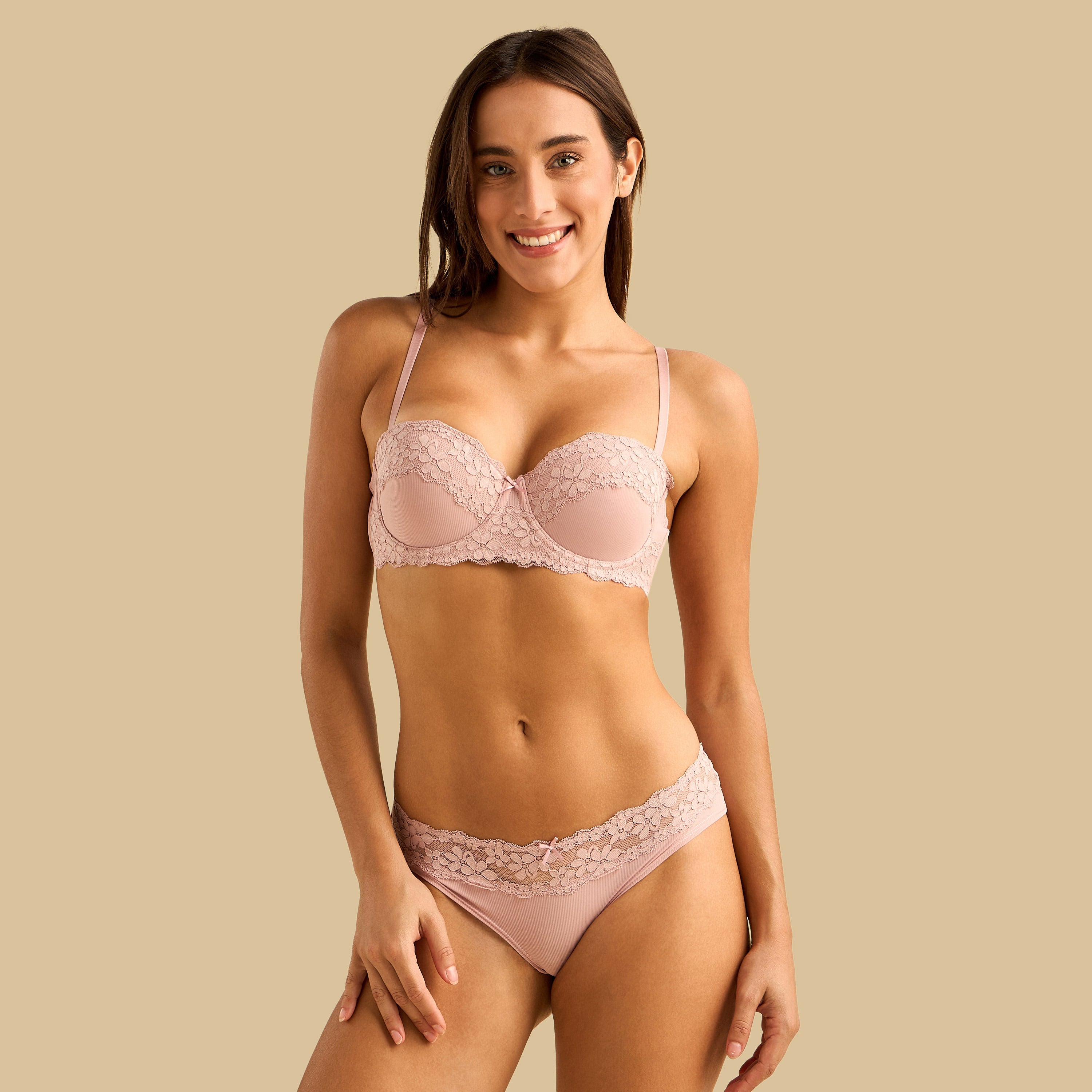 Pack of 2 - Lace Trim Briefs