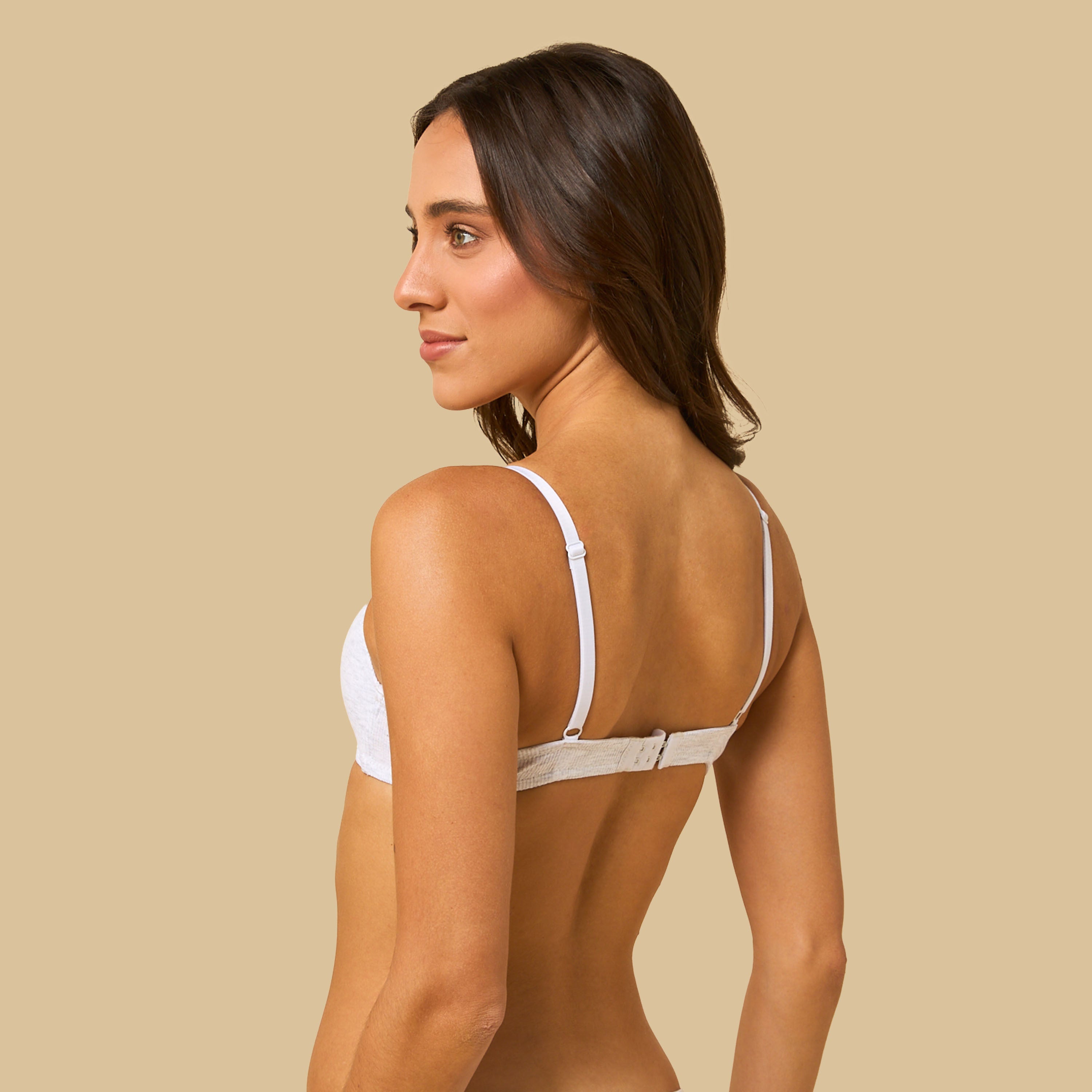 Pack of 2 - Assorted Padded Non-Wired A-frame Bra