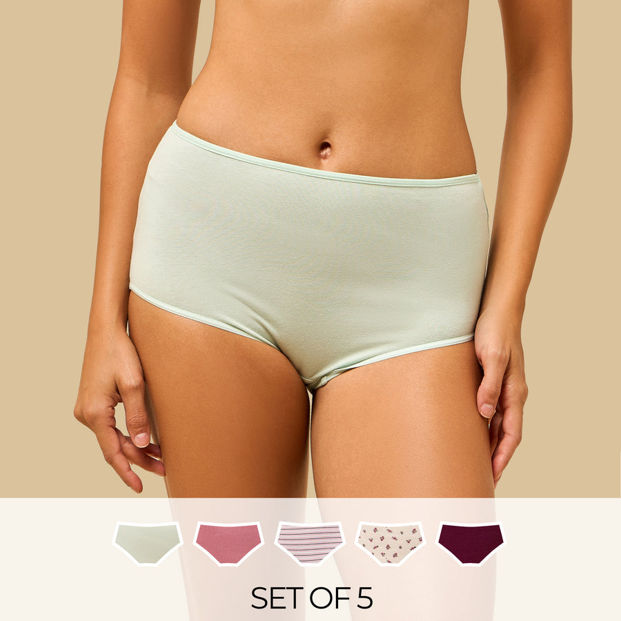 Pack of 5 - Assorted Full Briefs