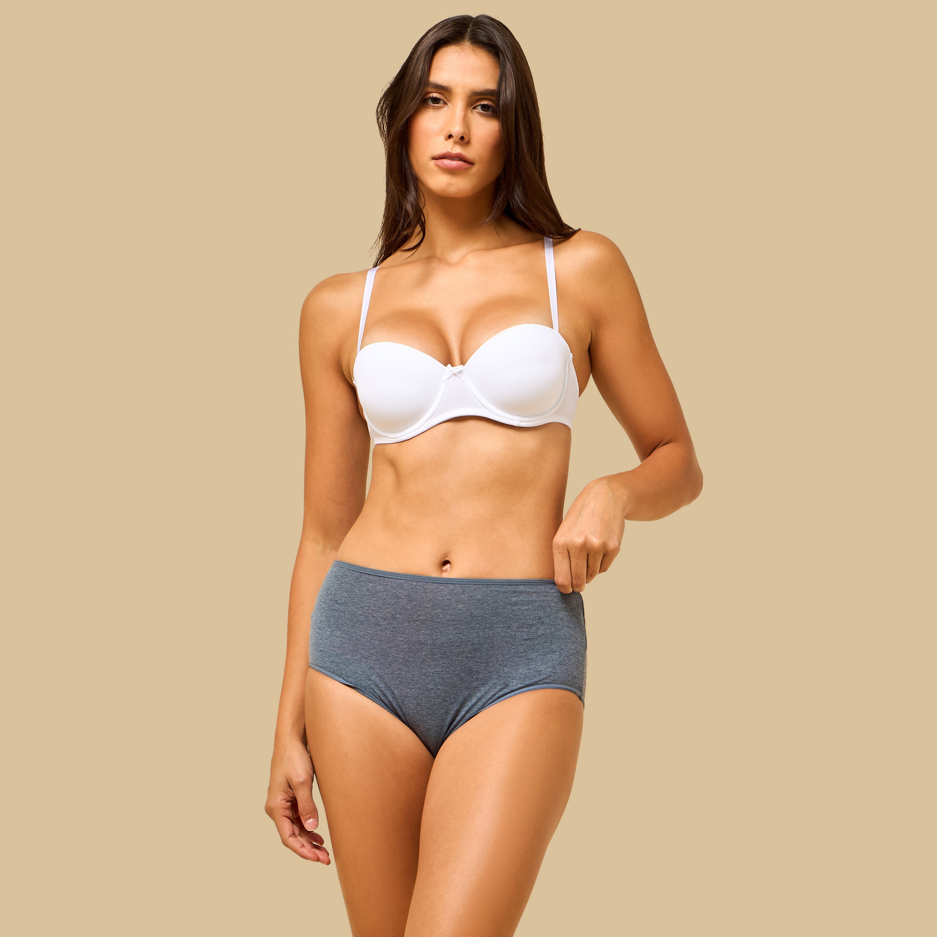 Pack of 5 - Plain Full Briefs