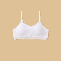Pack of 2 - Lace Trim Seamless Padded Trainer Bra