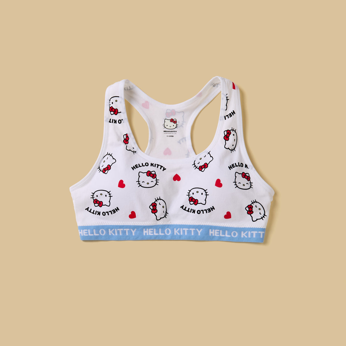 Pack of 2 - Hello Kitty Print Padded Trainer Bra