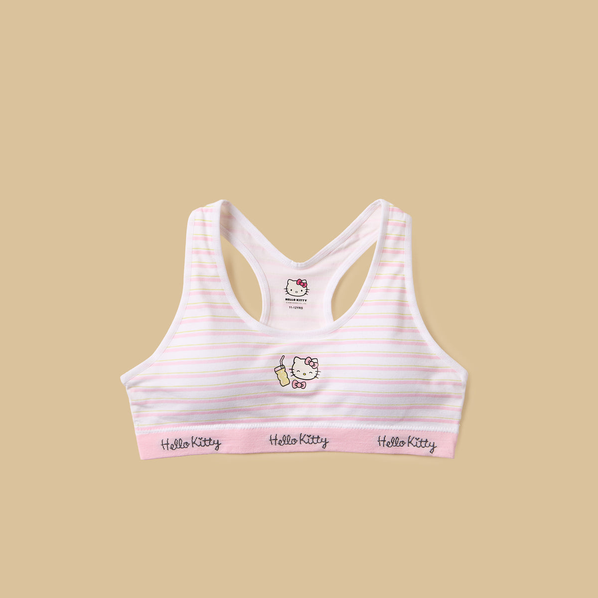 Pack of 2 - Hello Kitty Print Padded Trainer Bra
