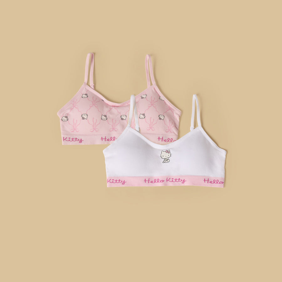 Pack of 2 - Hello Kitty Print Padded Bra