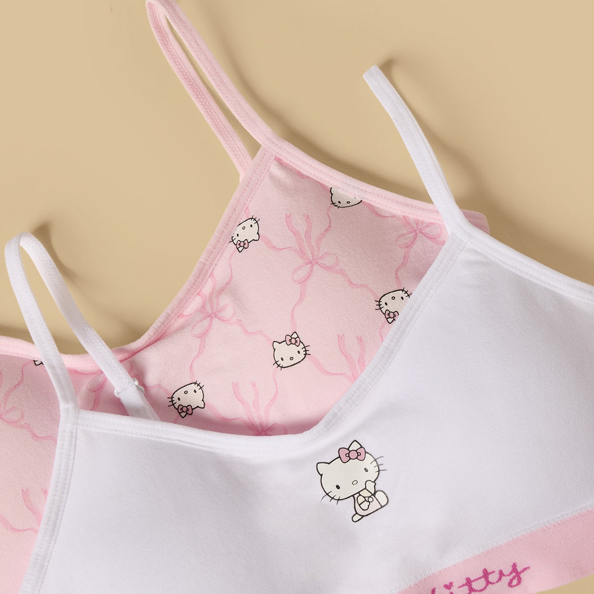Pack of 2 - Hello Kitty Print Padded Bra