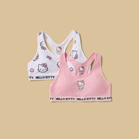 Pack of 2 - Hello Kitty Print Padded Trainer Bra