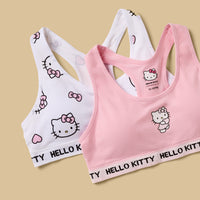 Pack of 2 - Hello Kitty Print Padded Trainer Bra