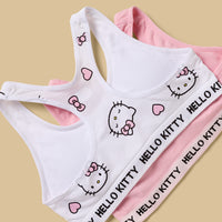 Pack of 2 - Hello Kitty Print Padded Trainer Bra