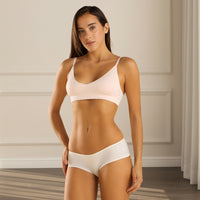 Ribbed Seamless Comfort Bra