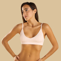 Ribbed Seamless Comfort Bra