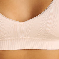Ribbed Seamless Comfort Bra