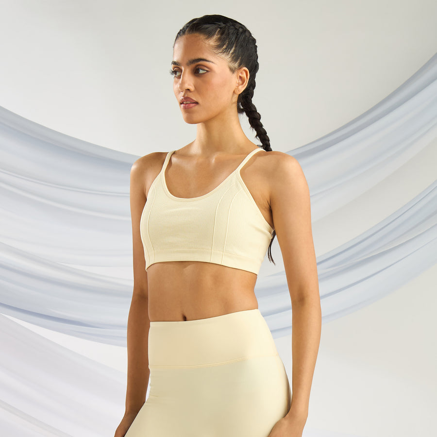 Pack of 2 - Ribbed Seamless Sports Bra