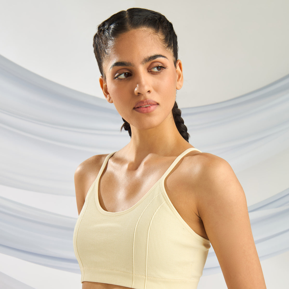 Pack of 2 - Ribbed Seamless Sports Bra