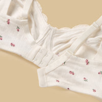 Floral Print Non Padded Maternity Bra