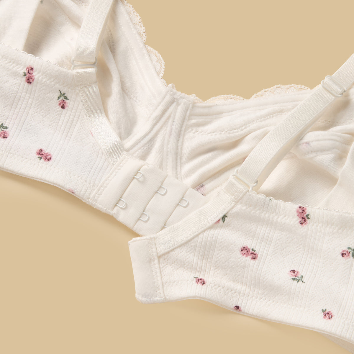 Floral Print Non Padded Maternity Bra