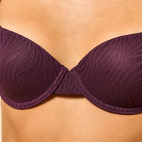 Pack of 2 - Textured Push-Up Wired Demi Bra