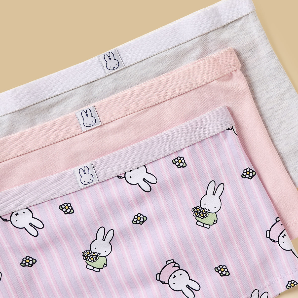 Pack of 3 - Miffy Print Boyshorts