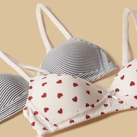Pack of 2 - Printed Bra