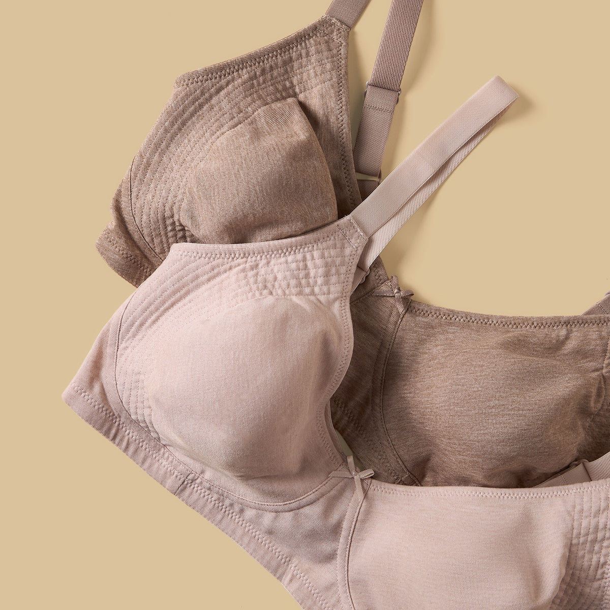 Pack of 2 - Plain Non-Padded Extended Bra
