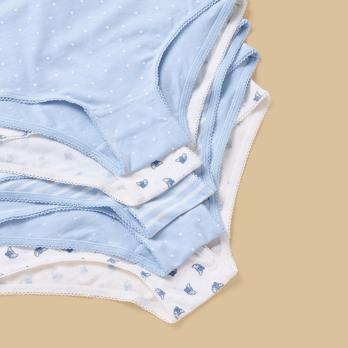 Pack of 5 - Assorted Print Briefs